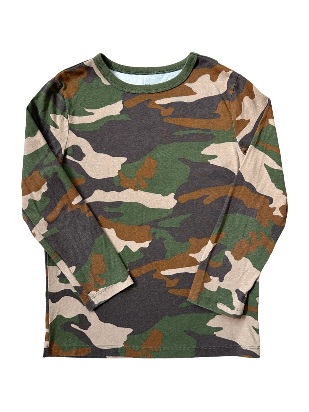 ⭐️ 5 for $25 Wonder Nation Kids Camo Print Long Sleeve Top Size M 8